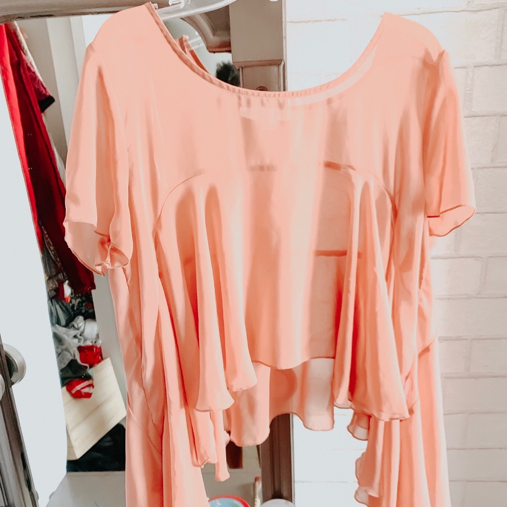 sheer crop top